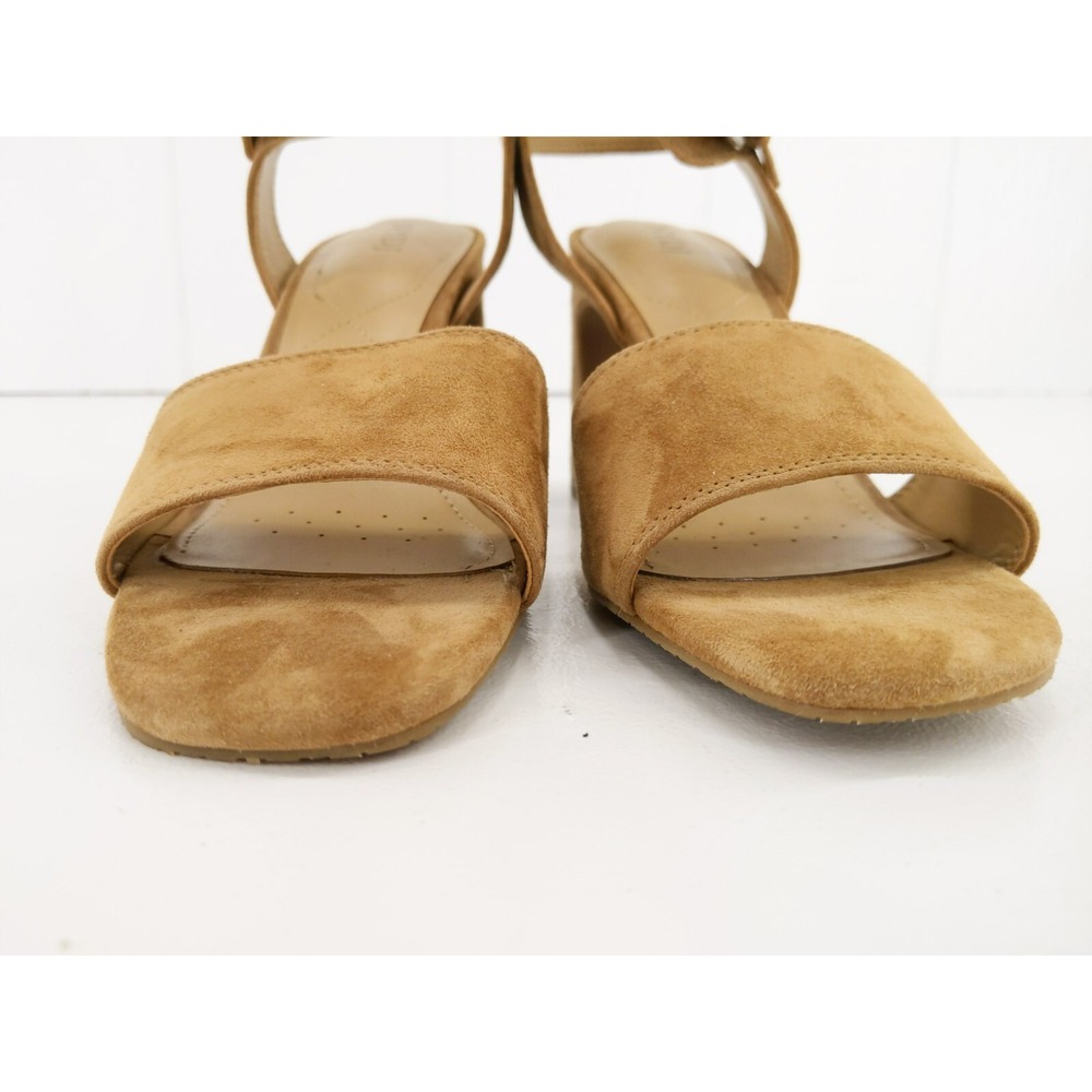 NYDJ Liz Suede‎ Ankle Strap Heels Shoes Size 9M - Picture 6 of 11